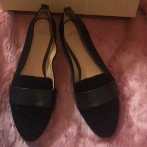 Size 9.5 Black Ugg Flats
